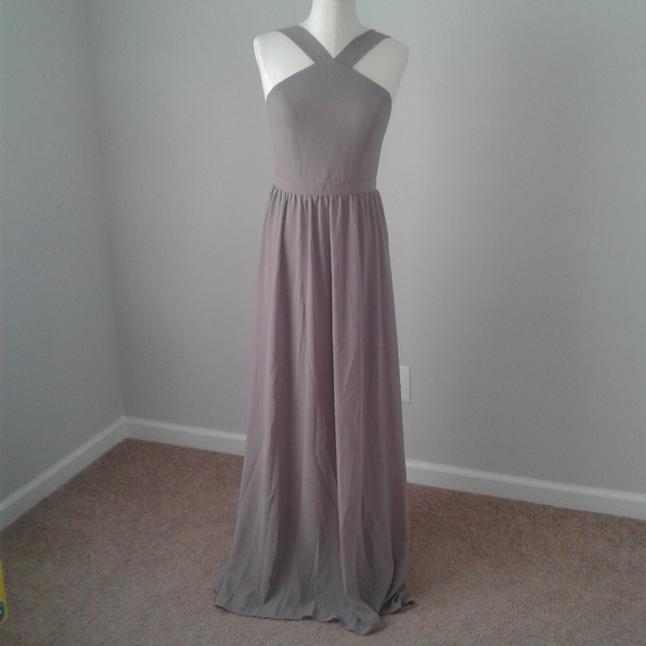 Lulus Dresses & Skirts - lulus air of romance taupe maxi dress